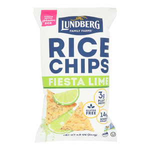 Lundberg Family Farms - Rice Chips Og3 Fiesta Lim - Cs Of 6-5.5 Oz Lundberg Family Farms - Rice Chips Og3 Fiesta Lim - Cs Of 6-5.5 Oz