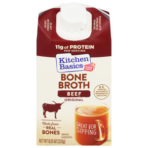 Kitchen Basics - Bone Broth Beef - Cs Of 12-8.25 Fz Kitchen Basics - Bone Broth Beef - Cs Of 12-8.25 Fz