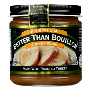Better Than Bouillon Seasoning - Turkey Base - Case Of 6 - 8 Oz. Better Than Bouillon Seasoning - Turkey Base - Case Of 6 - 8 Oz.
