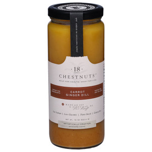 18 Chestnuts - Soup Carrot Ginger Dill - Cs Of 6-16 Fz 18 Chestnuts - Soup Carrot Ginger Dill - Cs Of 6-16 Fz