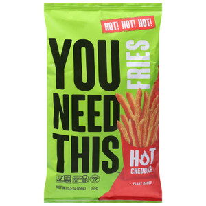 You Need This - Hot Fries Cheddar - Cs Of 6-5.5 Oz You Need This - Hot Fries Cheddar - Cs Of 6-5.5 Oz