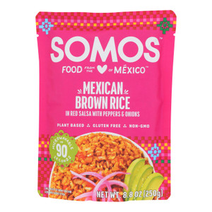 Somos - Rice Rth Mexican Brown - Case Of 6-8.8 Oz Somos - Rice Rth Mexican Brown - Case Of 6-8.8 Oz