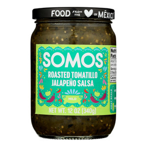 Somos - Salsa Verde Jalap Pepper - Case Of 6-12 Oz Somos - Salsa Verde Jalap Pepper - Case Of 6-12 Oz