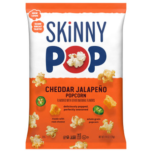 Skinnypop Popcorn - Popcorn Cheddar Jalapeno - Cs Of 12-4.4 Oz Skinnypop Popcorn - Popcorn Cheddar Jalapeno - Cs Of 12-4.4 Oz