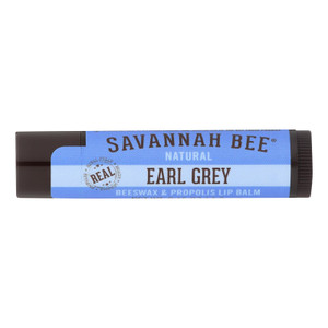 Savannah Bee Lip Balm - Earl Grey Beeswx - Case Of 36 - .15 Oz Savannah Bee Lip Balm - Earl Grey Beeswx - Case Of 36 - .15 Oz