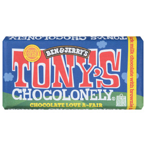 Tony's Chocolonely - Bar Dark Milk Choc Brwnie - Cs Of 15-6.35 Oz Tony's Chocolonely - Bar Dark Milk Choc Brwnie - Cs Of 15-6.35 Oz
