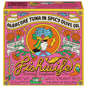 Fishwife - Tuna Albcr Spicy Olv Oil - Cs Of 12-3.2 Oz Fishwife - Tuna Albcr Spicy Olv Oil - Cs Of 12-3.2 Oz
