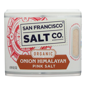 San Francisco Salt Co. - Himlyan Salt Onion - Case Of 6 - 4 Oz San Francisco Salt Co. - Himlyan Salt Onion - Case Of 6 - 4 Oz