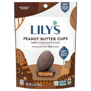 Lilys - Pbtr Cups Dark Chocolate - Cs Of 12-3.2 Oz Lilys - Pbtr Cups Dark Chocolate - Cs Of 12-3.2 Oz