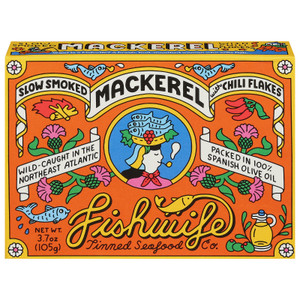 Fishwife - Mackerel Chili Flakes - Cs Of 12-3.7 Oz Fishwife - Mackerel Chili Flakes - Cs Of 12-3.7 Oz