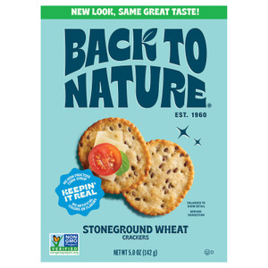 Back To Nature - Crackers Stngrnd Wht Orig - Cs Of 6-5 Oz Back To Nature - Crackers Stngrnd Wht Orig - Cs Of 6-5 Oz