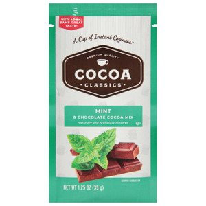 Cocoa Classics - Cocoa Packet Choc Mint - Cs Of 12-1.25 Oz Cocoa Classics - Cocoa Packet Choc Mint - Cs Of 12-1.25 Oz