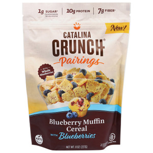 Catalina Crunch - Cereal Blueberry Muffin - Cs Of 6-8 Oz Catalina Crunch - Cereal Blueberry Muffin - Cs Of 6-8 Oz