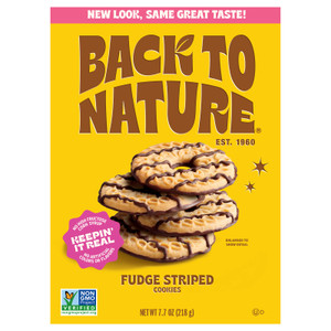 Back To Nature - Cookie Fudge Striped - Cs Of 6-7.7 Oz Back To Nature - Cookie Fudge Striped - Cs Of 6-7.7 Oz