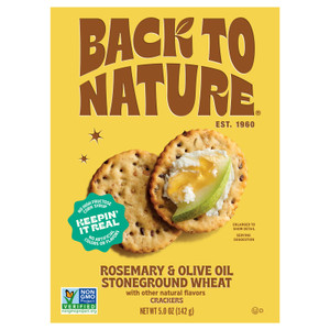 Back To Nature - Crkrs Rsmry Oo Stngrd Wht - Cs Of 6-5 Oz Back To Nature - Crkrs Rsmry Oo Stngrd Wht - Cs Of 6-5 Oz