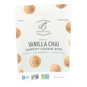 Bakeology - Cookie Btes Gf Van Chai - Cs Of 8-5 Oz Bakeology - Cookie Btes Gf Van Chai - Cs Of 8-5 Oz