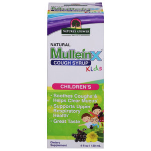 Nature's Answer - Cough Syr Kids Mullein X - Ea Of 1-4 Fz Nature's Answer - Cough Syr Kids Mullein X - Ea Of 1-4 Fz