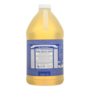Dr. Bronner's - Castile Liquid Sp Pprmnt - 1 Each-64 Fz Dr. Bronner's - Castile Liquid Sp Pprmnt - 1 Each-64 Fz