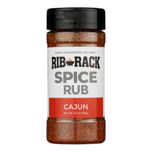 Rib Rackcajun Spice Rub - Case Of 6 - 5.5 Oz Rib Rackcajun Spice Rub - Case Of 6 - 5.5 Oz