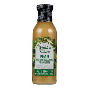 Walden Farms Calorie Free Pear And White Balsamic Vinaigrette - Case Of 6 - 12 Fz Walden Farms Calorie Free Pear And White Balsamic Vinaigrette - Case Of 6 - 12 Fz