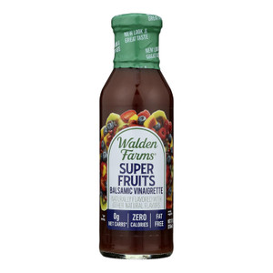 Walden Farms Calorie Free Super Fruits Balsamic Vinaigrette - Case Of 6 - 12 Fz Walden Farms Calorie Free Super Fruits Balsamic Vinaigrette - Case Of 6 - 12 Fz