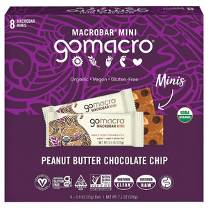 Gomacro - Bar Og2 Mini Pbtr Cchip - Cs Of 8-7.2 Oz Gomacro - Bar Og2 Mini Pbtr Cchip - Cs Of 8-7.2 Oz
