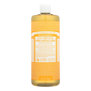 Dr. Bronner's - Castile Liquid Sp Citrus - 1 Each-32 Fz Dr. Bronner's - Castile Liquid Sp Citrus - 1 Each-32 Fz