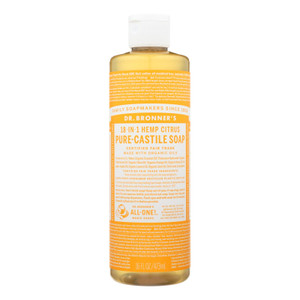 Dr. Bronner's - Castile Liquid Sp Citrus - 1 Each-16 Fz Dr. Bronner's - Castile Liquid Sp Citrus - 1 Each-16 Fz