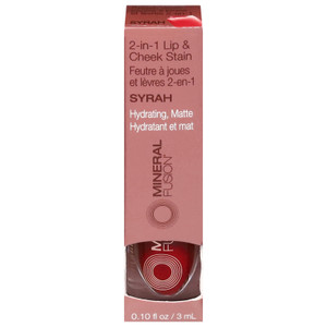 Mineral Fusion - Stain Lip Cheek Syrah - Ea Of 1-.1 Fz Mineral Fusion - Stain Lip Cheek Syrah - Ea Of 1-.1 Fz