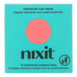 Nixit - Menstrual Cup Wipes - Ea Of 1-15 Ct Nixit - Menstrual Cup Wipes - Ea Of 1-15 Ct
