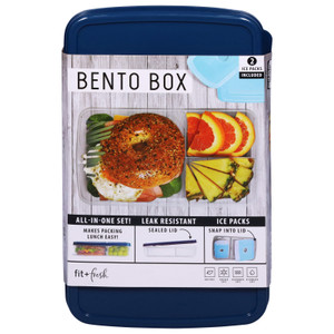 Fit & Fresh - Lunch Box Bento - Ea Of 1-ct Fit & Fresh - Lunch Box Bento - Ea Of 1-ct
