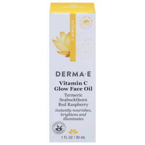 Derma E - Face Oil Glow Vitamin C - Ea Of 1-1 Fz Derma E - Face Oil Glow Vitamin C - Ea Of 1-1 Fz
