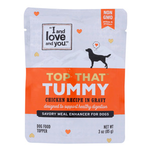 I And Love And You - Dog Topper Chicken Rcpe - Case Of 24 - 3 Oz I And Love And You - Dog Topper Chicken Rcpe - Case Of 24 - 3 Oz