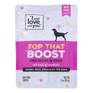 I And Love And You - Dog Topper Duck Rcpe - Case Of 24 - 3 Oz I And Love And You - Dog Topper Duck Rcpe - Case Of 24 - 3 Oz