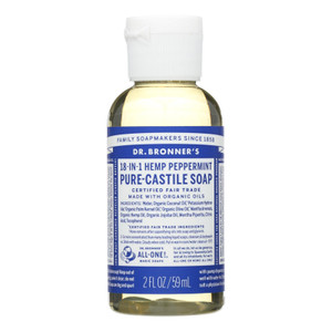 Dr. Bronner's - Castile Liquid Sp Pprmnt - Case Of 12-2 Fz Dr. Bronner's - Castile Liquid Sp Pprmnt - Case Of 12-2 Fz