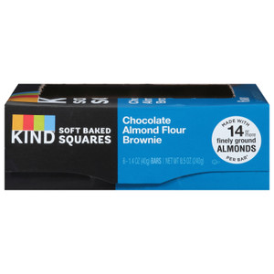 Kind - Bar Choc Brwni Af Sq Sb - Cs Of 8-6/1.4 Oz Kind - Bar Choc Brwni Af Sq Sb - Cs Of 8-6/1.4 Oz