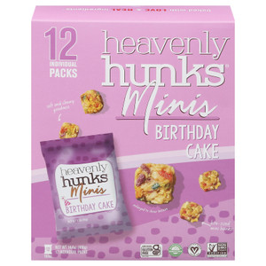 Heavenly Hunks - Ckie Minis Brthdy Ck 12ct - Cs Of 6-14.4 Oz Heavenly Hunks - Ckie Minis Brthdy Ck 12ct - Cs Of 6-14.4 Oz