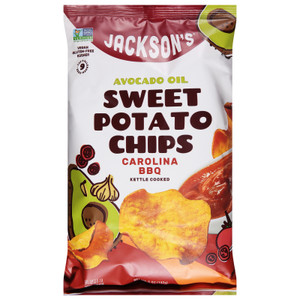 Jacksons - Swt Pot Chip Carolina Bbq - Cs Of 12-5 Oz Jacksons - Swt Pot Chip Carolina Bbq - Cs Of 12-5 Oz