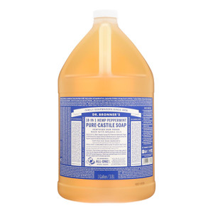 Dr. Bronner's - Castile Liquid Sp Pprmnt - 1 Each-gal Dr. Bronner's - Castile Liquid Sp Pprmnt - 1 Each-gal