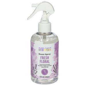 Aura Cacia - Room Spray Fresh Floral - Ea Of 1-8 Fz Aura Cacia - Room Spray Fresh Floral - Ea Of 1-8 Fz