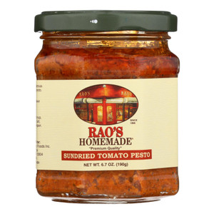 Rao's Specialty Food - Pesto Sun Dried Tomato - Case Of 6 - 6.7 Oz Rao's Specialty Food - Pesto Sun Dried Tomato - Case Of 6 - 6.7 Oz