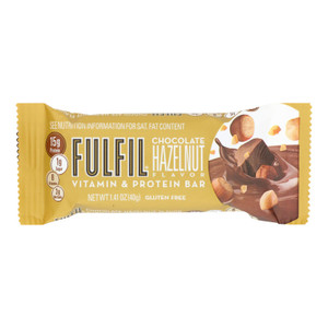 Fulfil - Protein Bar Chocolate Hazelnut - Case Of 12-1.41 Oz Fulfil - Protein Bar Chocolate Hazelnut - Case Of 12-1.41 Oz