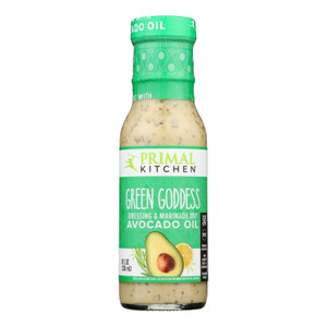 Primal Kitchen Dressing & Marinade Green Goddess - Case Of 6 - 8 Fz Primal Kitchen Dressing & Marinade Green Goddess - Case Of 6 - 8 Fz