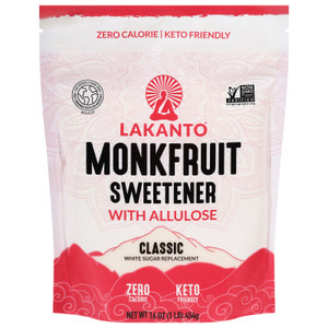 Lakanto - Sweetener Classic - Cs Of 8-16 Oz Lakanto - Sweetener Classic - Cs Of 8-16 Oz