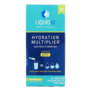 Liquid I.v. - Drnk Mx Watermelon 10ct - Ea Of 1-5.65 Oz Liquid I.v. - Drnk Mx Watermelon 10ct - Ea Of 1-5.65 Oz