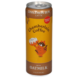 Chamberlain Coffee - Coff Oatmlk Cin Bun Latte - Cs Of 12-11 Fz Chamberlain Coffee - Coff Oatmlk Cin Bun Latte - Cs Of 12-11 Fz