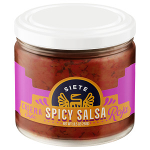 Siete - Casera Spicy Salsa - Cs Of 6-10.5 Oz Siete - Casera Spicy Salsa - Cs Of 6-10.5 Oz