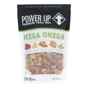 Gourmet Nut - Trail Mix Mega Omega - Case Of 6 - 14 Oz Gourmet Nut - Trail Mix Mega Omega - Case Of 6 - 14 Oz
