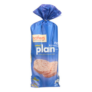Mother's - Rice Cake Plain Salted - Cs Of 12-4.4 Oz Mother's - Rice Cake Plain Salted - Cs Of 12-4.4 Oz