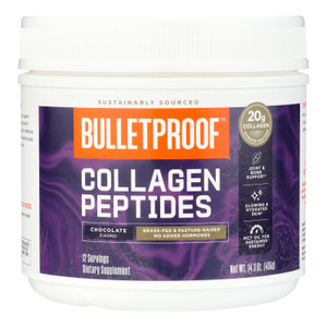 Bulletproof - Collagen Protein Choc - Ea Of 1-14.3 Oz Bulletproof - Collagen Protein Choc - Ea Of 1-14.3 Oz